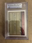 John Nash Jr Nobel Prize Economics Game Theory Signed Autograph Card - Beckett