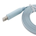 Usb To Rs232 Serial To Rj45 Cat5 Console Adapter Cable For Cisco Routers Ftdi-us