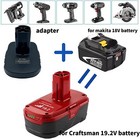 Battery Adapter Makita 18v Lithium Ion To Craftsman C3 19 2 V Mt18gl
