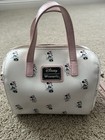 Loungefly Disney Minnie Mouse White Small Women   s Purse Duffle Bag
