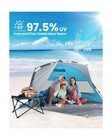 Outdoormaster Beach Tent Sun Shelter For 3-4 Person  Pop Up Bea    Fast Usa Ship
