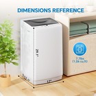 Portable Compact Washing Machine W 10 Wash Cycle 7 7 Lb Full-automatic apartment