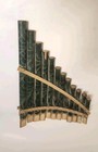 Peruvian Panpipes Leaf Pattern
