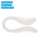 600pcs Quilling Strips Paper 3mm 39cm Origami Paper  Cream White