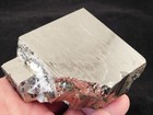 Big  Pyrite Crystal Cube Cluster With Druzy Quartz From Peru 697gr