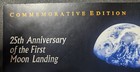 U s  Postal Stamp Sheet 25th Anniversary Of The First Moon Landing