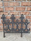 Early Antique Ornate Victorian Cast Iron Widows Walk Roof Crestings Architecture