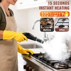 Steam Cleaner  4 Bar High Pressure Steamer With 6-level Adjustable  15s Heat-   