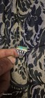 Vintage Navajo Turquoise Ring C  1930-1950 Royston Turquoise Split Shank Silver