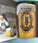 Vintage 1990s Pull Out Print Advertisement St Pauli Girl Beer Poster Offer