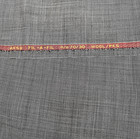 Vintage Light Gray Wool Blend Suiting Fabric   70 30 Wool Pes   Lightweight