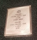 1860 Tuscany Proof Sterling Silver Stamp Ingot Postmasters Society 10 1 Grams