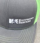 Equipment  Rental Oilfield Snapback Hat - H e Equipment Service Services Rare