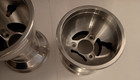 Douglas Dwt Litecast Aluminum Kart Wheels 5  - Set Of 130   180mm