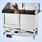 Co-z 50  Stainless Steel Pet Dog Grooming Bath Tub Wash Station For Pet Spa