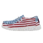 Heydude Wally Patriotic Kids  Kids Shoes   Kids Slip On Sneakers   Light-weight