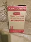 Vintage 1962  My Merry Play Things Shipping Box From Old Warehouse Stock