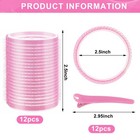 Super Jumbo Hair Rollers  12 Pack Self Grip Salon Hairdressing Curlers  Hair    