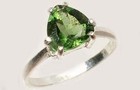 19thc Antique 1  ct Czech Moldavite   Ring  Ancient Israel King Solomon Egypt Gem