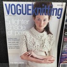 Vogue Knitting Magazines Lot Of 5 Mixed Years And Seasons  used  Wear 
