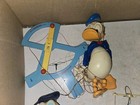 4 Vintage 70 s Donald Duck Puppets marionette walt Disney dakin Figure madison 