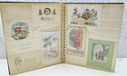 Vtg Photo Album 56 Greeting Cards Christmas Valentines Easter Paper Collection