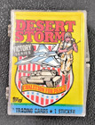 6 Lot Vintage Military War History Trading Card Set Desert Storm Ww2  Vietnam