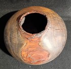 Ponderosa Pine With Turquoise Inlay Bowl 11 w X 9 l Handmade