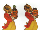 Lot Of 3 1947 Brer Rabbit Molasses Advertising Standees Gingerbread Recipe