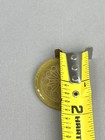 Vintage Apple Juice Big Chunky Etched Coat Button Possibly Bakelite