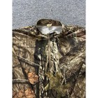 Red Head Pullover Mens Size 3xl Brown Mossy Oak Camo Quarter Zip Performance Top