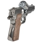 Gonher Government Colt Style Police 8 Shot Diecast Cap Gun With Gohner