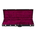 Ae Guitars Hardshell Case Black With Burgundy Interior For Jaguar   Jazzmaster