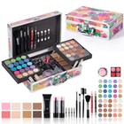Hot Sugar Carry All Trunk Makeup Set Cosmetic Kit Eyeshadow Blush Lip Gloss 25