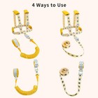 Toddler Leash Anti Lost Wrist Link For Kids Safety Walking Harness Yellow