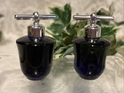 Liz Claiborne Vivid Vintage Perfume  1 8oz   3 7ml  Cobalt Blue Mini Lot Of 2