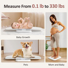 Multifunctional Baby Weight Scale  Up To 330lbs  With Hold Function  Led Screen