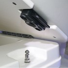 Taco Marine White Nylon  Concealed Sundeck Latch 2-3 4  Pin F45-0339w