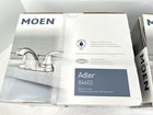 Moen 84603 Adler 4 Inch Centerset Chrome Faucet Pop Up Drain Chrome Lot Of 2 New