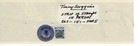Tracy Scoggins Signed Autographed Postage Stamp Strip Babylon 5 Bas Ba70364