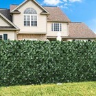 6 x10  Artificial Faux Ivy Leaf Privacy Fence Panel Screen Wall Hedge Home Decor
