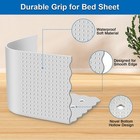 4pcs Bed Sheet Holders Straps Fitted For Low Mattress bed Sheet Fasteners For   
