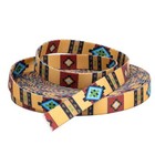 Country Brook Design   3 4 Inch Native Arizona Polyester Webbing  5 Yards