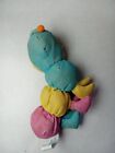 Rare Dan Dee Collectors Choice 6  Colorful Caterpillar Stuffed Animal Plush 1997