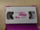 Barney Lets Go To The Farm Vhs Tape 2005 Mini Purple Clamshell White Tape