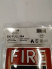 Silent Knight Sk-pull-sa Single Action Key Reset Pull Station