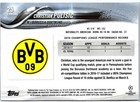 2018 Topps Chrome Champions League  25 Christian Pulisic Usa Chelsea Dortmund