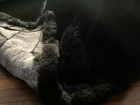Cover Blanket Real Fur Toscana Wool Shearling Sheepskin Rug 160x200 Dark Grey