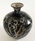 Mid Century Danish Modern Scandinavian Studio Art Pottery Ceramic Weed Pot Vase