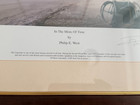 In The Mists Of Time By Philip E West Print  2 Avro Lancaster Framed With Coa